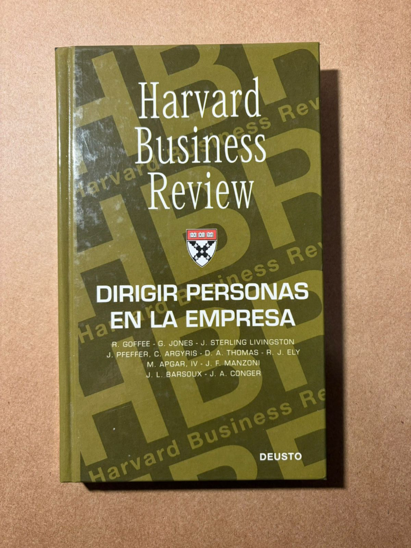 Dirigir Personas en La Empresa, Harvard Business Review